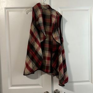 Plaid Vest